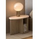 0191.GM09 Auriol κομοδίνο 55x40x45εκ. Rookwood Oak / Mineral Gravity  Rookwood Oak / Mineral gravity 55x40εκ. Ύψος : 45εκ.