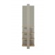 0181.GM65 Auriol ανοιχτή ντουλάπα 54x35x183εκ. Rookwood Oak / Grege  Rookwood Oak / Grege 54x35εκ. Ύψος : 183εκ.