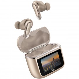 JBL Tour Pro 3 In-ear Bluetooth Handsfree Ακουστικά με Θήκη Φόρτισης Latte