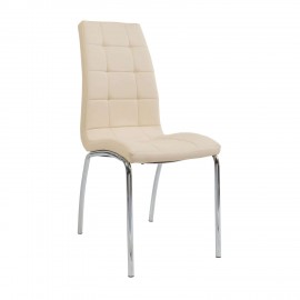 300-060 Καρέκλα Amelia Εκρού 42 x 43 x 95 42x43x95 εκ.