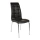 300-061 Καρέκλα Amelia Μαύρο 42 x 43 x 95 42x43x95 εκ.