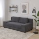 GR-FAV-M14 Καναπές Κρεβάτι Favorite Τριθέσιος Γκρι 200x81x71cm