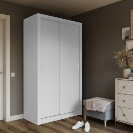 GR-LINEA-1 Ντουλάπα Linea Λευκή 120x60x215cm