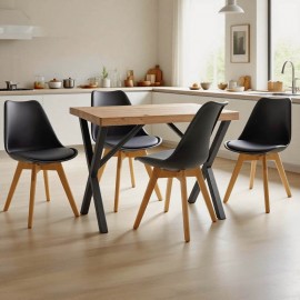 200-001338 Φοιτητικό πακέτο επίπλων κουζίνας Delight pakoworld σετ 5τεμ