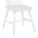 128-000040 Καρέκλα Melia pakoworld rubberwood σε λευκή απόχρωση 45x51x87εκ