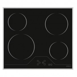 OMNYS CH4IN 59 cm Μαύρο Εστία Κεραμική Αυτόνομη
