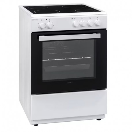 OMNYS CWH-65 69 Lt Λευκό Ηλεκτρική Κουζίνα Κεραμική A
