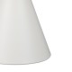029-000418 Βοηθητικά τραπέζια Coozlin Inart sintered stone σε απόχρωση λευκό μαρμάρου με λευκό μέταλλο