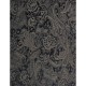 05152294 Μαξιλάρι ArteLibre Paisley Μαύρο Βελούδο 45x45cm Μαύρο