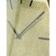 05152527 Ρολόι Τοίχου ArteLibre Χρυσό Μέταλλο 60x5x60cm Χρυσό