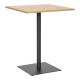 350-000038 Τραπέζι Nerobian pakoworld mdf σε sonoma απόχρωση 60x60x75εκ
