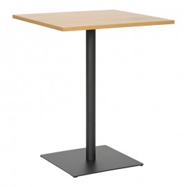 350-000038 Τραπέζι Nerobian pakoworld mdf σε sonoma απόχρωση 60x60x75εκ