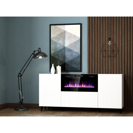 60-19844 PAFOS chest of drawers EF 180 white/white DIOMMI CAMA-PAFOS-KOM-EF-BI/BI