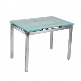 100-037 Τραπέζι Glamour 100 Αμμοβολή 100(150) x 65 x 75 100(150)x65x75 εκ.