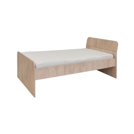 641862 Κρεβάτι ημίδιπλο 120 Kinder premium δρυς 120x206x91