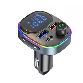 1150305-0008 Philips DLP5531NB/GRS FM Transmitter αυτοκινήτου με Type-C και USB