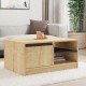 120-000512 Τραπέζι σαλονιού Narli pakoworld σε oak απόχρωση 90x60x45εκ