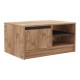 120-000511 Τραπέζι σαλονιού Narli pakoworld σε sonoma απόχρωση 90x60x45εκ