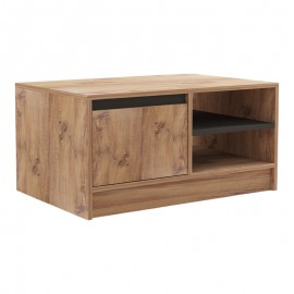 120-000511 Τραπέζι σαλονιού Narli pakoworld σε sonoma απόχρωση 90x60x45εκ