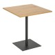 350-000039 Τραπέζι Nerobian pakoworld mdf σε sonoma απόχρωση 70x70x75εκ