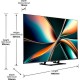 Hisense  65U7Q Smart Τηλεόραση 65" 4K UHD Mini LED U7Q HDR (2025) E