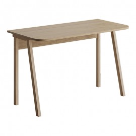 119-001250 Γραφείο Malia pakoworld σε oak απόχρωση 120x60.5x75εκ