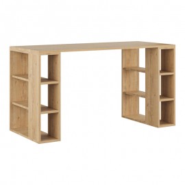 119-001248 Γραφείο Colmar pakoworld σε oak απόχρωση 140x60x75εκ