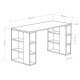 119-001248 Γραφείο Colmar pakoworld σε oak απόχρωση 140x60x75εκ