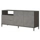 176-000125 Μπουφές Evaluate pakoworld ανθρακί antique-wenge 170x46.5x75.5εκ