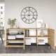 176-000124 Μπουφές Evaluate pakoworld sonoma-wenge 170x46.5x75.5εκ