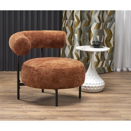 60-29296 HAZARD leisure chair, cinnamon