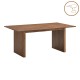 381-000010 Τραπεζαρία Eleganza-Raudi pakoworld σετ 7τεμ mdf σε καρυδί-εκρού απόχρωση 180x99x75.8εκ