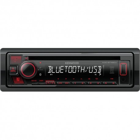 24-KDCBT460U KENWOOD RADIO-CD/USB/BT 1pre-out(2.5V) KDCBT460U