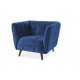 80-1636    Πολυθρόνα  Castello 1 85 x 92 x 78 Μπλε DIOMMI CASTELLO1V86