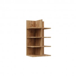 GR-CALSHE Κρεμαστό Ράφι Callisto Χρυσό Δρυς 40x27.7x70cm