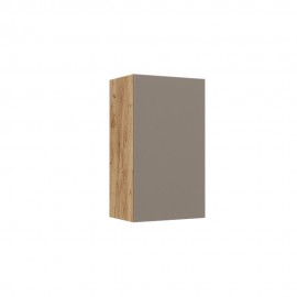 GR-CALCAB Κρεμαστό Ράφι Callisto Χρυσό Δρυς-Γκρεζ 40x30x70cm