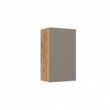 GR-CALCAB Κρεμαστό Ράφι Callisto Χρυσό Δρυς-Γκρεζ 40x30x70cm
