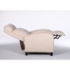14340049 Πολυθρόνα Ανακλινόμενη ArteLibre ATRIA Εκρού Βελούδο 67.5x90x104cm Εκρού