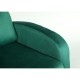 14340050 Πολυθρόνα Ανακλινόμενη ArteLibre ATRIA Πράσινο Βελούδο 67.5x90x104cm Πράσινο