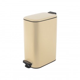02-33934 ESTIA ΚΑΔΟΣ ΑΠΟΡΡΙΜΑΤΩΝ SOFT CLOSE SLIM 30lt ΜΑΤ ΜΠΕΖ
