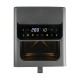 06-23942 ESTIA AIR FRYER RECTA FRY 1600w 7lt ME ΨΗΦΙΑΚΗ ΟΘΟΝΗ & 6 ΠΡΟΓΡΑΜΜΑΤΑ ΓΚΡΙ