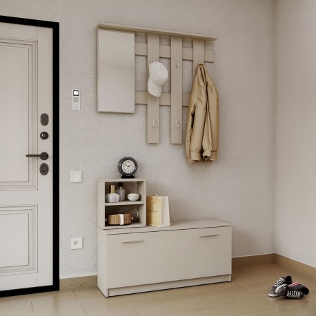 GR-RENOSETS-2 Σετ Εισόδου Reno-S Cashmere 100x32x200cm