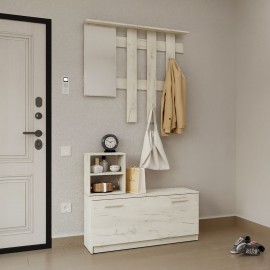 GR-RENOSETS-1 Σετ Εισόδου Reno-S Λευκό 100x32x200cm