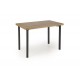 60-28709 MILTON table + 4 chairs color: natural / black