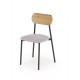 60-28710 NANDO table + 2 chairs color: natural / black