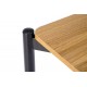60-28710 NANDO table + 2 chairs color: natural / black