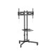 Loctek TV Cart PSF321-KC Βάση Τηλεόρασης Επιτραπέζια Τροχήλατη 32"-65" έως 40kg