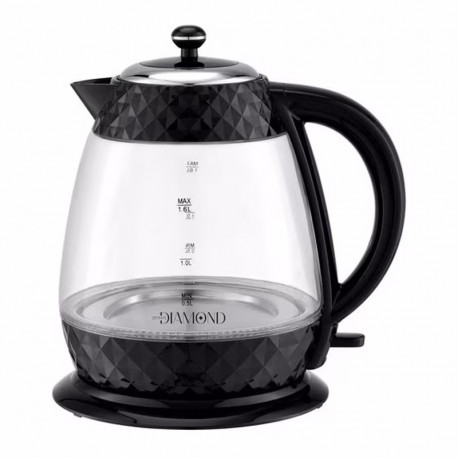 OMNYS KBGL-202 Diamond Βραστήρας Μαύρος 2200 W 1.7 L