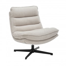 300-391 Πολυθρόνα Zen μπεζ 75 x 86 x 87 75x86x87 εκ.