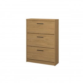 TO-PAVI3K Παπουτσοθήκη Pavi 3K Βελανιδιά 84.3x28.8x118.4cm